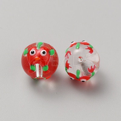 Transparent Glass Beads GGLA-WH0035-05E-1