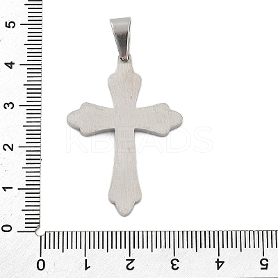 304 Stainless Steel Pendants STAS-G346-50P-1