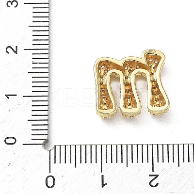 Brass Micro Pave Cubic Zirconia Pendants KK-A300-02G-M-1