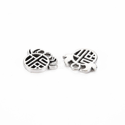 Tibetan Style Alloy Charms TIBE-S320-212AS-1