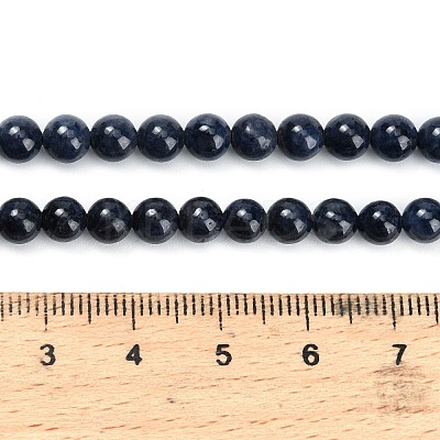 Natural Sapphire Beads Strands G-L631-A02-5-6mm-1
