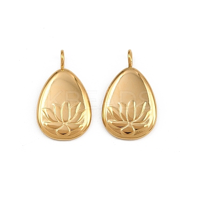 304 Stainless Steel Pendants STAS-A120-08G-1