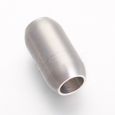 Tarnish Resistant 304 Stainless Steel Locking Tube Magnetic Clasps STAS-F194-13P-1