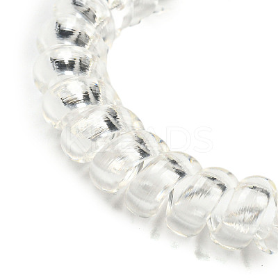 Summer Fish Resin Telephone Line Wire Elastic Hair Ties LS-AJEW-U004-02C-1