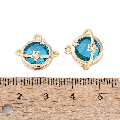 Golden Plated Brass Pendants KK-L218-001G-02-1