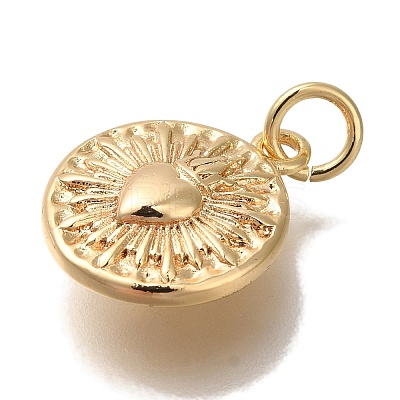 Brass Pendants KK-U038-14G-1