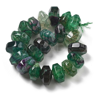 Natural Dragon Veins Agate Beads Strands G-K392-A02-1