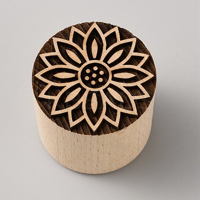 Wooden Hand Press Moon Cake Maker WOOD-WH0025-88A-1