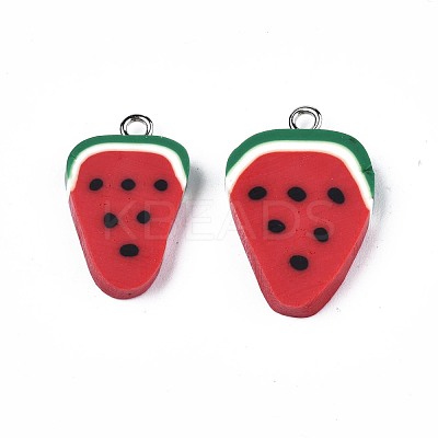 Polymer Clay Pendants CLAY-Q186-03-1