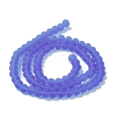 Transparent Glass Beads Strands X-EGLA-A034-T10mm-MD31-1