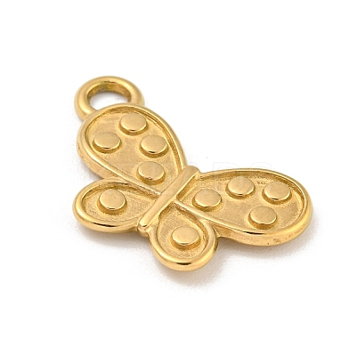 Ion Plating(IP) 304 Stainless Steel Charms STAS-N103-101G-1