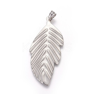 Tarnish Resistant 304 Stainless Steel Big Pendants LS-STAS-E449-06B-P-1
