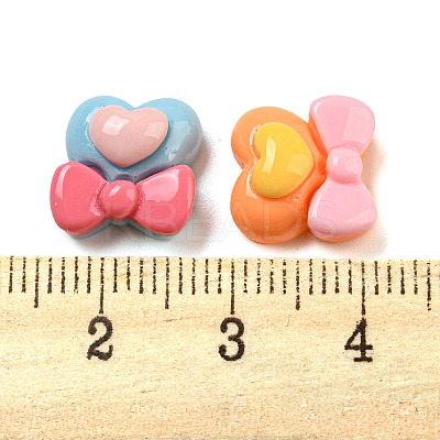Opaque Resin Decoden Cabochons RESI-C046-10-1