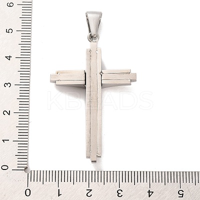 Non-Tarnish 304 Stainless Steel Pendants STAS-Z080-07P-1