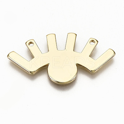 Alloy Pendant Links Connectors PALLOY-T075-12LG-NR-1