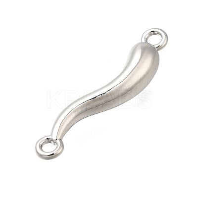Brass Horn of Plenty Connector Charms KK-V002-20P-1