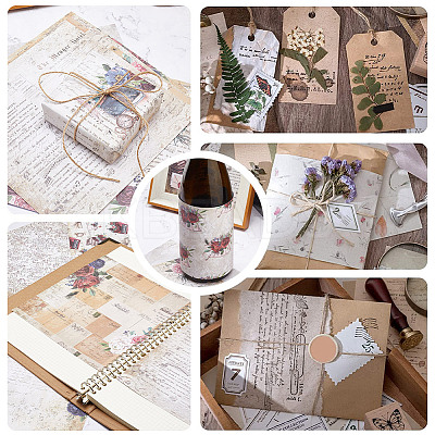 12Pcs 12 Patterns Floral Scrapbook Paper Pads DIY-WH0430-010-1