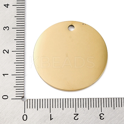 201 Stainless Steel Pendants STAS-R002-01G-02-1