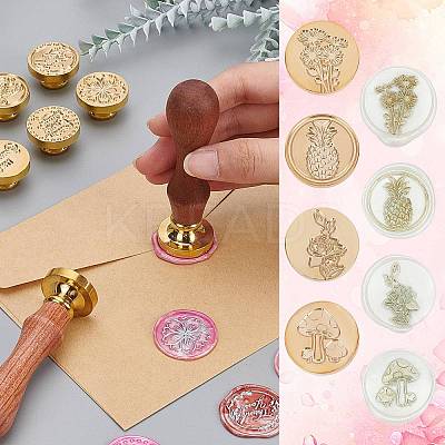 Sealing Wax Particles Kits for Retro Seal Stamp DIY-CP0004-08-1