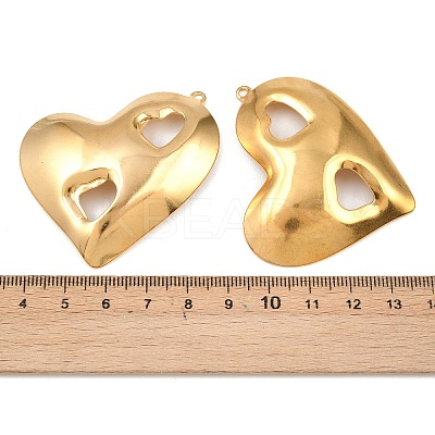 304 Stainless Steel Big Pendants STAS-I363-01G-1
