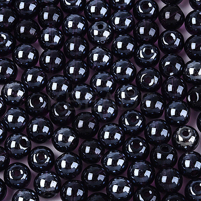 500Pcs Transparent Glass Seed Beads SEED-PA0001-08D-1