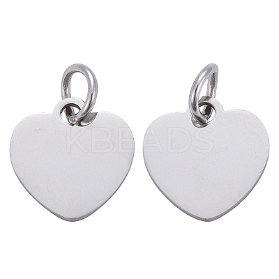 Tarnish Resistant 201 Stainless Steel Stamping Blank Tag Charms STAS-S105-T617-1-1