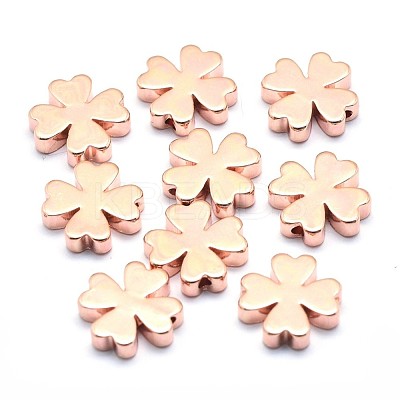 Brass Beads KK-P155-77RG-NR-1