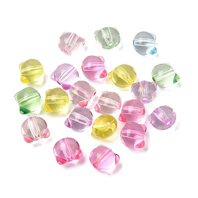 Transparent Acrylic Beads TACR-C002-01E-1