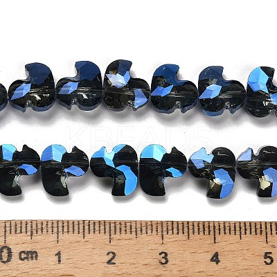 Electroplate Glass Beads Strands EGLA-P066-03A-FR01-1