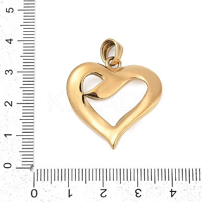 304 Stainless Steel Crystal Rhinestone Pendants STAS-Z097-17G-1