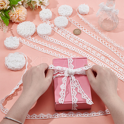 9 Styles Mixed Shapes Lace Ribbon OCOR-GA0002-51-1