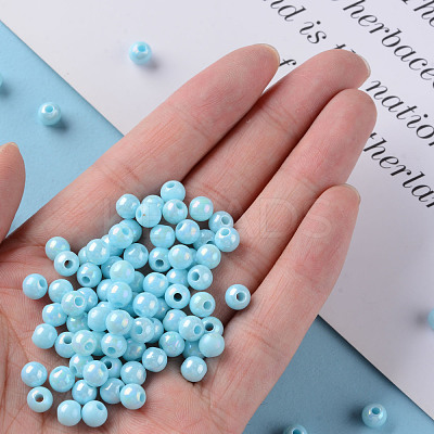Opaque Acrylic Beads MACR-S370-D6mm-A07-1