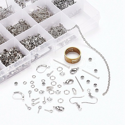 Metal Jewelry Findings Sets DIY-YW0001-23P-1