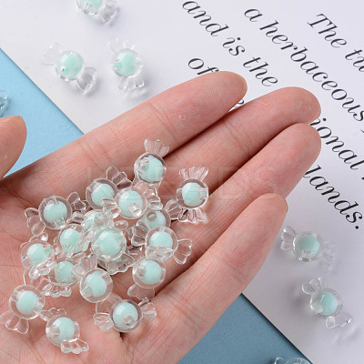 Transparent Acrylic Beads TACR-S152-03A-SS2111-1