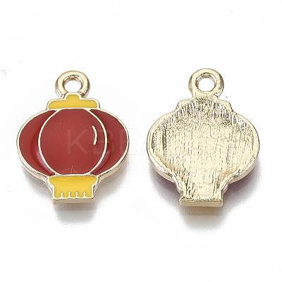 Spring Festival Theme Chinese Style Zinc Alloy Pendants FIND-N048-035A-NR-1
