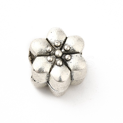 Tibetan Style Alloy European Beads PALLOY-P293-135AS-1