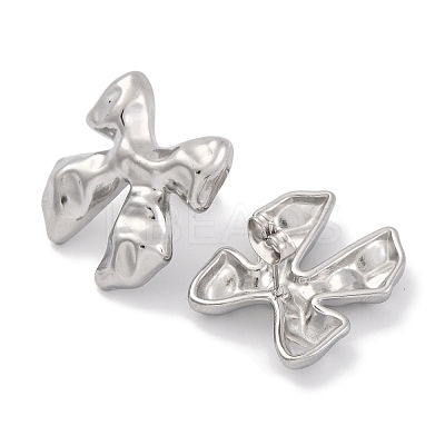 Non-Tarnish 304 Stainless Steel Stud Earrings EJEW-H013-29P-1