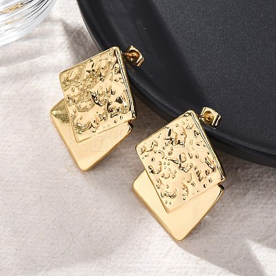 304 Stainless Steel Stud Earrings for Women EJEW-L296-014G-1