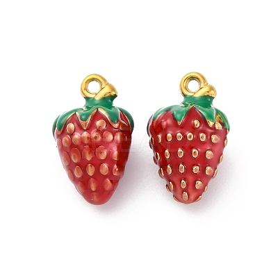 304 Stainless Steel Enamel Pendants STAS-B085-42G-03-1