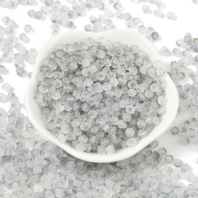 Frosted Glass Beads FGLA-D300-01H-1
