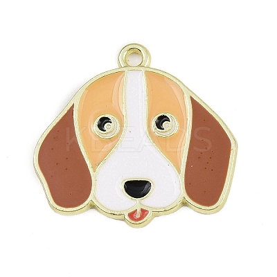 Alloy Enamel Pendants ENAM-I066-01G-03-1