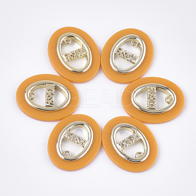 Opaque Acrylic Pendants MACR-T031-03-M-1