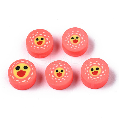 Handmade Polymer Clay Beads CLAY-N008-035H-1