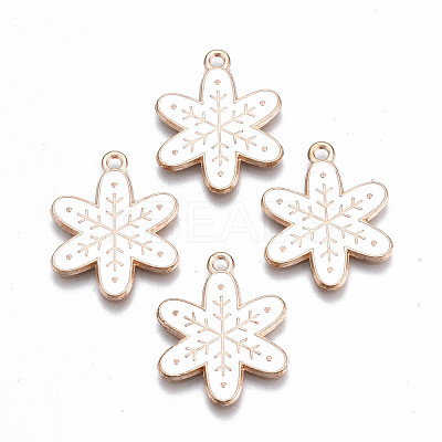 Alloy Enamel Pendants X-ENAM-Q442-024A-RS-1