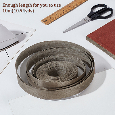 Black Walnut Edge Banding Strip DIY-WH0504-286B-1