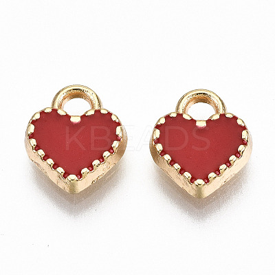 Alloy Enamel Charms LS-ENAM-S126-015C-RS-1