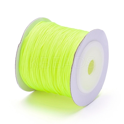 Nylon Braided Cord for Woven Jewelry Making Macrame Craft NWIR-D055-0.6mm-20-1