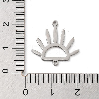 Non-Tarnish 304 Stainless Steel Connector Charms STAS-R226-06P-1