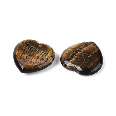 Natural Tiger Eye Worry Stones G-A213-09F-1