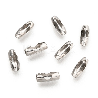 Non-Tarnish 304 Stainless Steel Ball Chain Connectors STAS-K121-01B-P-1